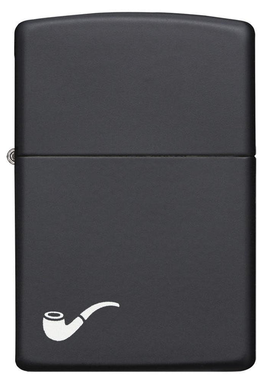 Pipe Black Matte Windproof Lighter – Zippo USA