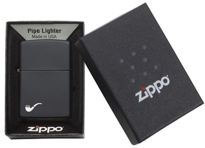 Pipe Black Matte Windproof Lighter – Zippo USA