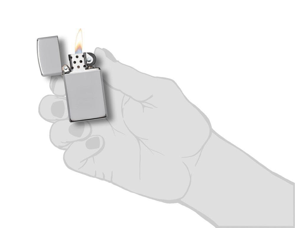 Zippo Slim Polished Chrome ZO1610