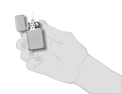 Zippo Slim Polished Chrome ZO1610