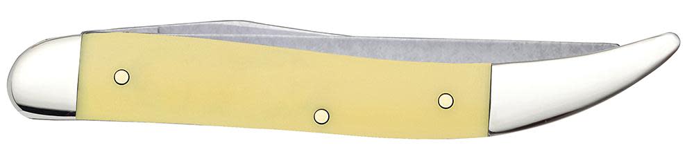 Case Fishing Knife 4.25" Yellow Delrin (320094F SS) 00120
