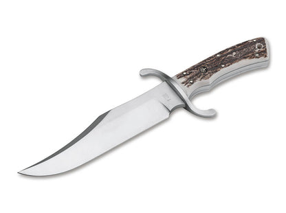 Böker Bowie Stag 121547HH stag horn N690, bowie knife
