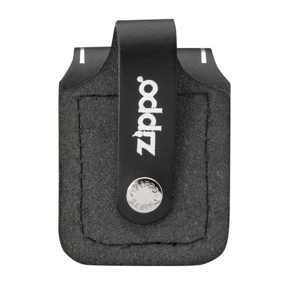 Zippo Harley-Davidson Genuine Leather Lighter Pouch with Belt Loop, Black – image 3