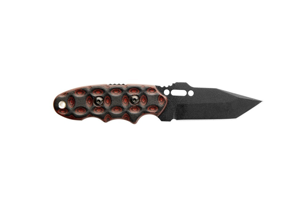 TOPS CAT Tanto Red and Black G10 203T-02