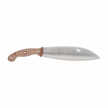 Condor 392499 Primitive Bush Mondo Steel Blade Knife with Natural Canvas Micarta Handle
