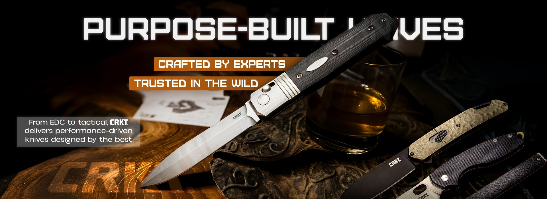 Columbia River Knife & Tool: CRKT Purpose-Built Knives Crafted by Experts. Trusted in the Wild. From EDC to tactical, CRKT delivers performance-driven knives designed by the best.