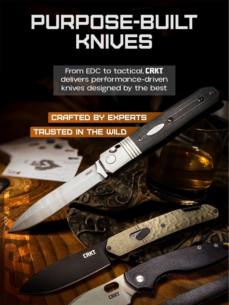 Columbia River Knife & Tool: CRKT Purpose-Built Knives Crafted by Experts. Trusted in the Wild. From EDC to tactical, CRKT delivers performance-driven knives designed by the best.