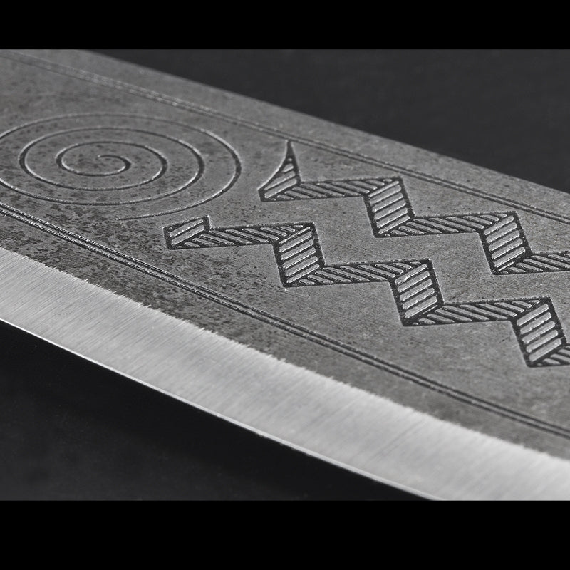 Condor 390684 Primitive Sequoia Standard Edge Carbon Steel Drop Point Blade & Micarta Handles
