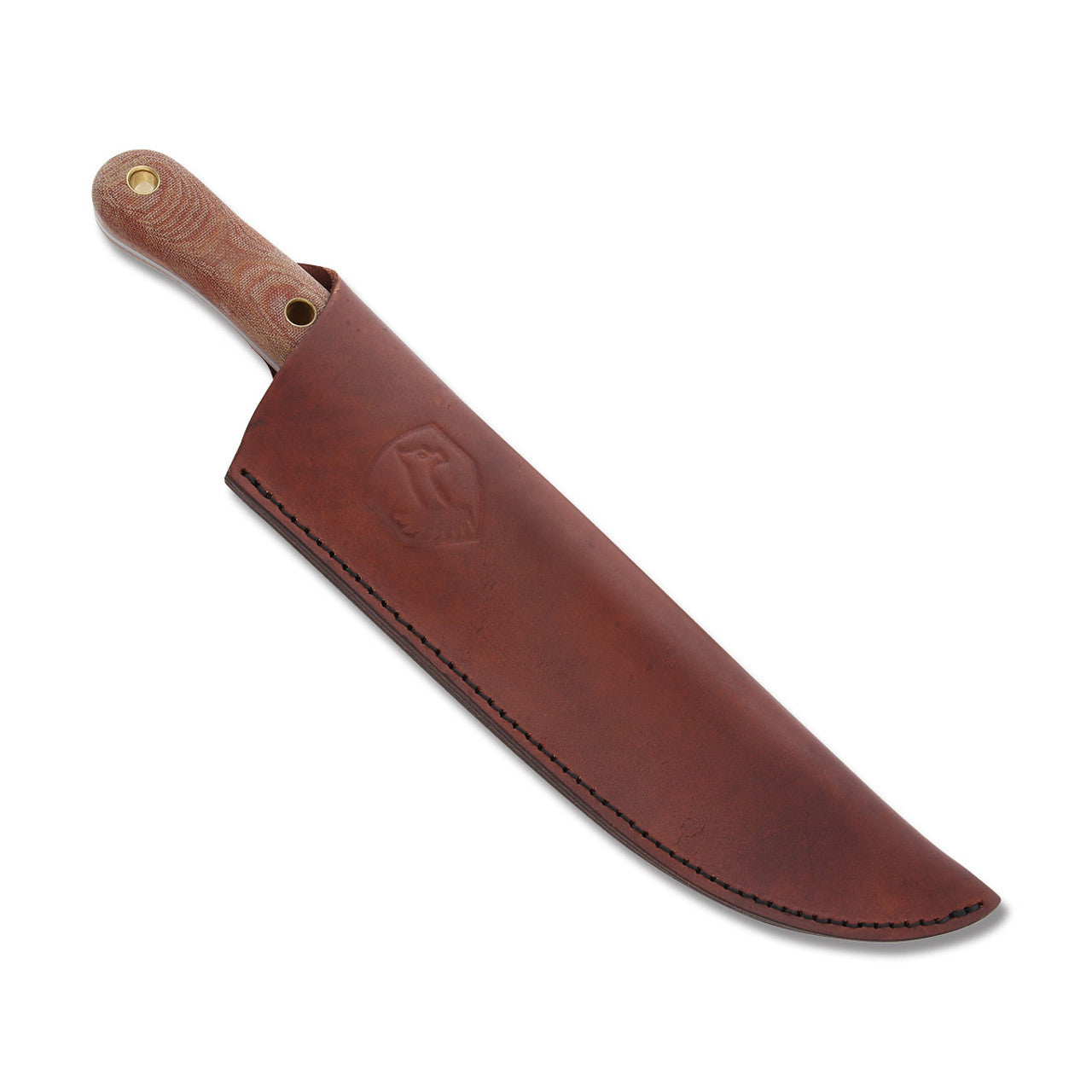 Condor 390684 Primitive Sequoia Standard Edge Carbon Steel Drop Point Blade & Micarta Handles
