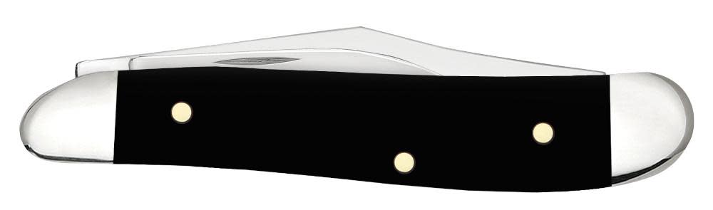 Case Peanut Religious Embellished Smooth Black Synthetic (2220 SS) 60866
