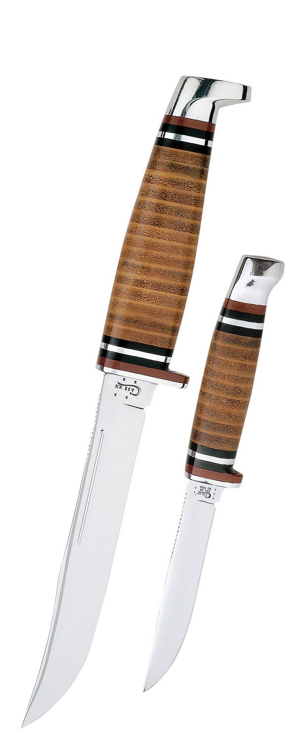 Case 372 Twin Finn Two Piece Set Fixed Blade Knife
