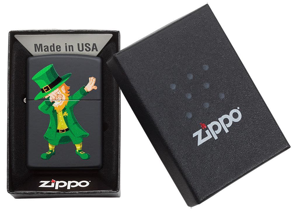 Dabbing Leprechaun Design Windproof Lighter – Zippo USA