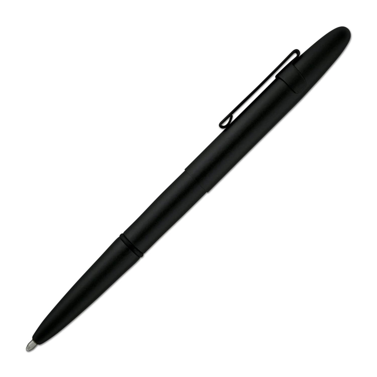 Fisher Space Pen Bullet Matte Black with Clip S400BCL – image 1