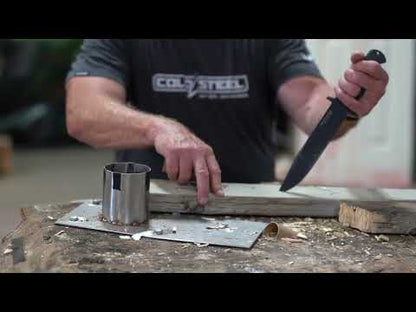 Cold Steel Drop Forged Survivalist Knife | Video Demo