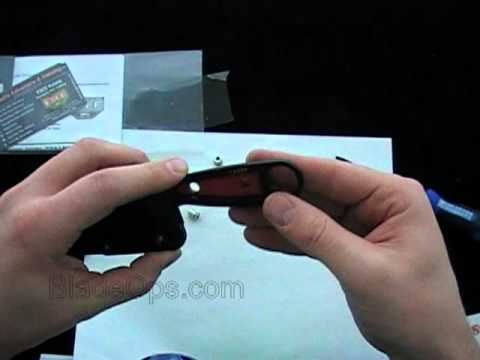 ESEE Izula Handles Black G10 IZULAHANDLE -B