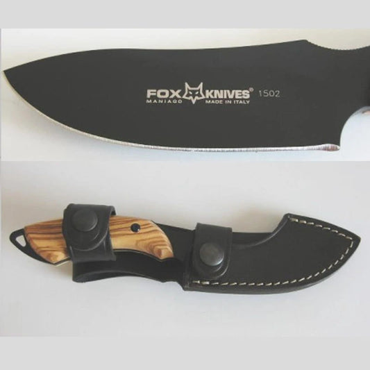 Fox 1504OL Euro Hunter Olive Fixed Blade Knife
