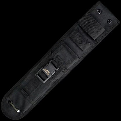 TOPS Knives Prather War Bowie Fixed Blade Knife (7.8" Black) PWB-01
