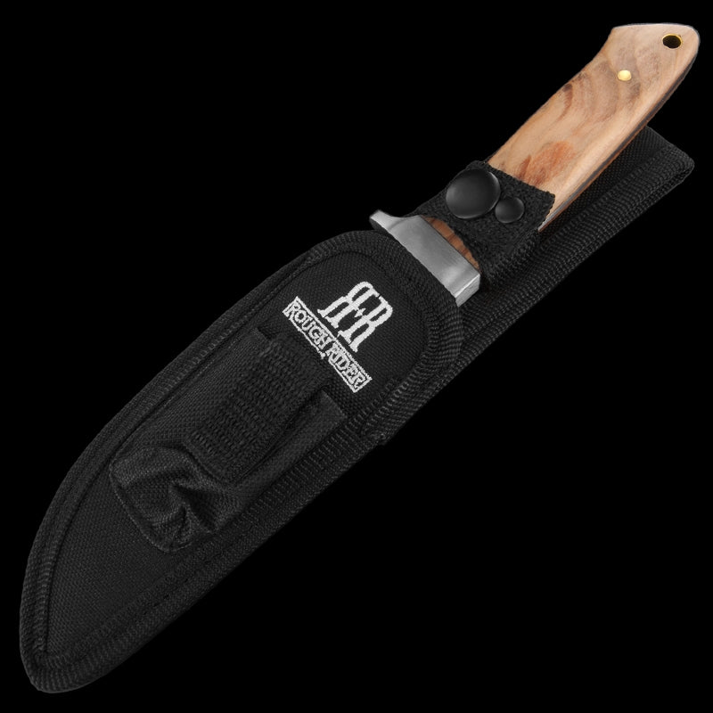 Rough Ryder Drop Point Hunter 22405LA LIGHT ROOT WOOD