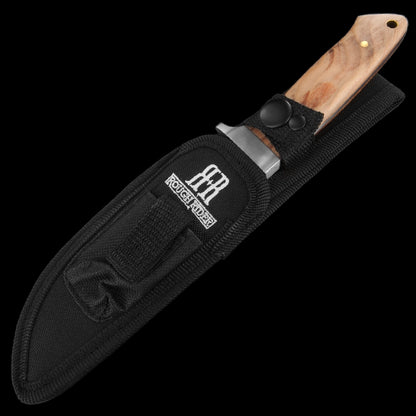 Rough Ryder Drop Point Hunter 22405LA LIGHT ROOT WOOD