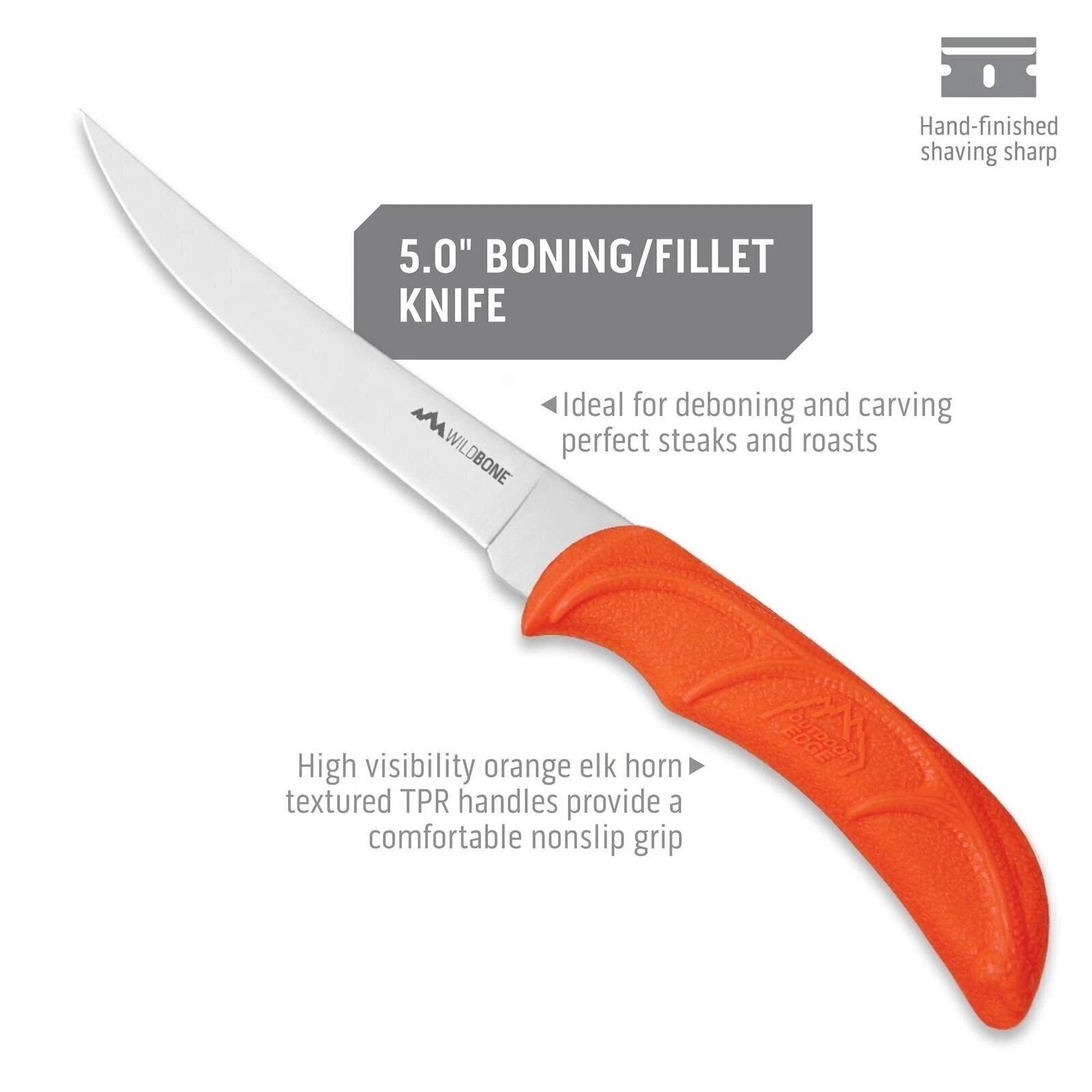 Outdoor Edge WGB50C Wild Game Boning Knife
