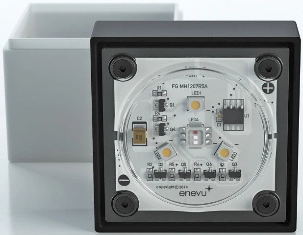 enevu CUBE Personal LED Light Black Knife 51001 (CUBE LIGHT BLACK) Ultra-compact
