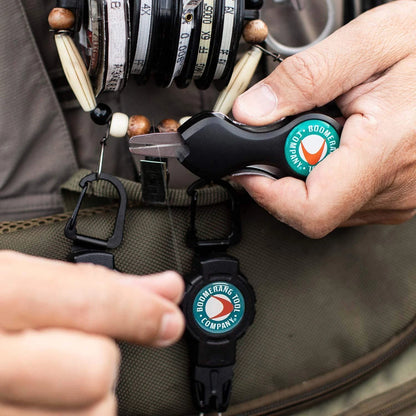 Boomerang 203 SNIP Fishing Line Cutter in Black Nylon Injected Casing
