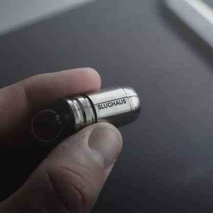 Slughaus 013 BULL3T Micro Flashlight Titani
