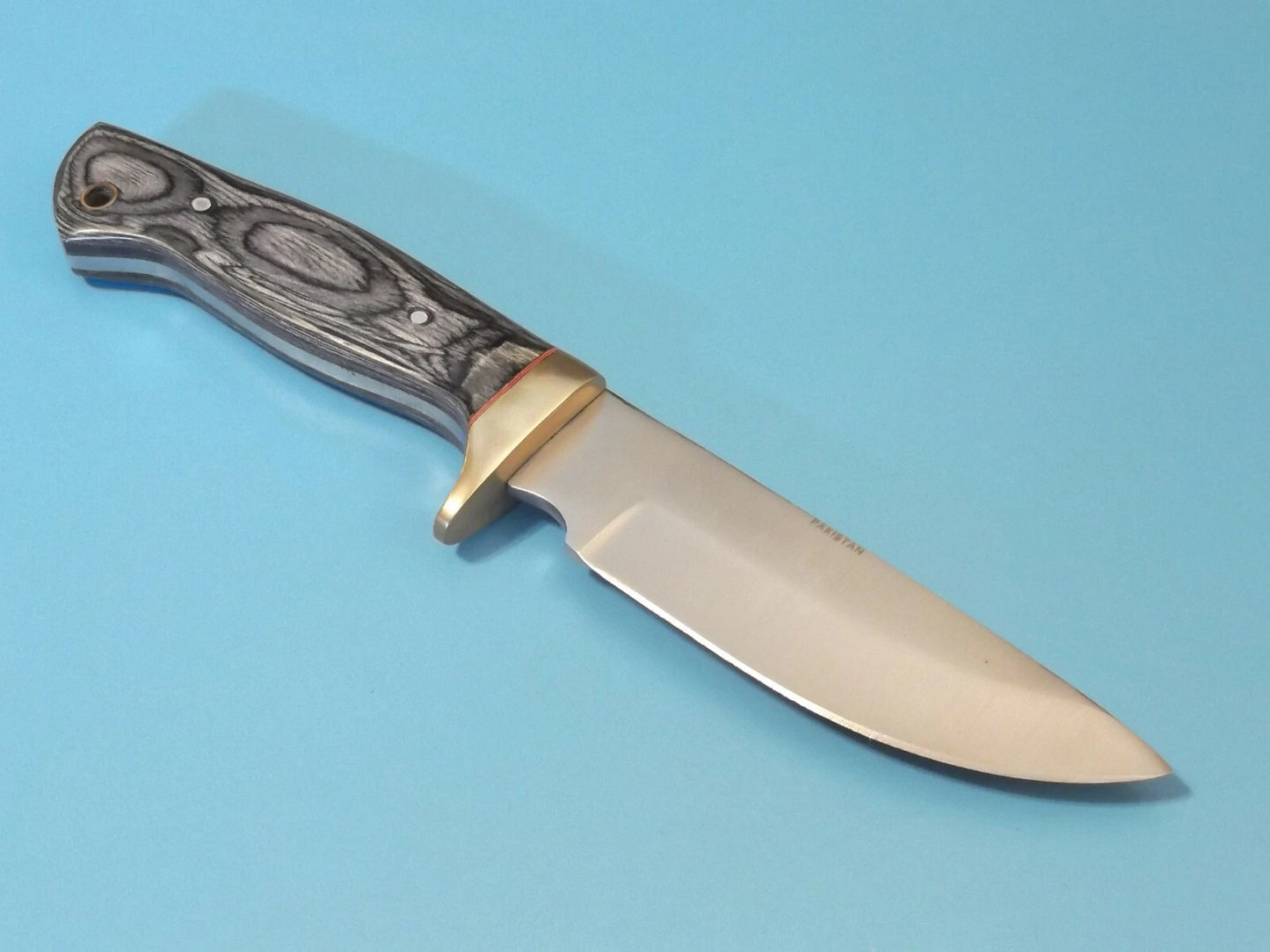 Pakistan 3361BK Black Pakkawood Hunter Drop Point
