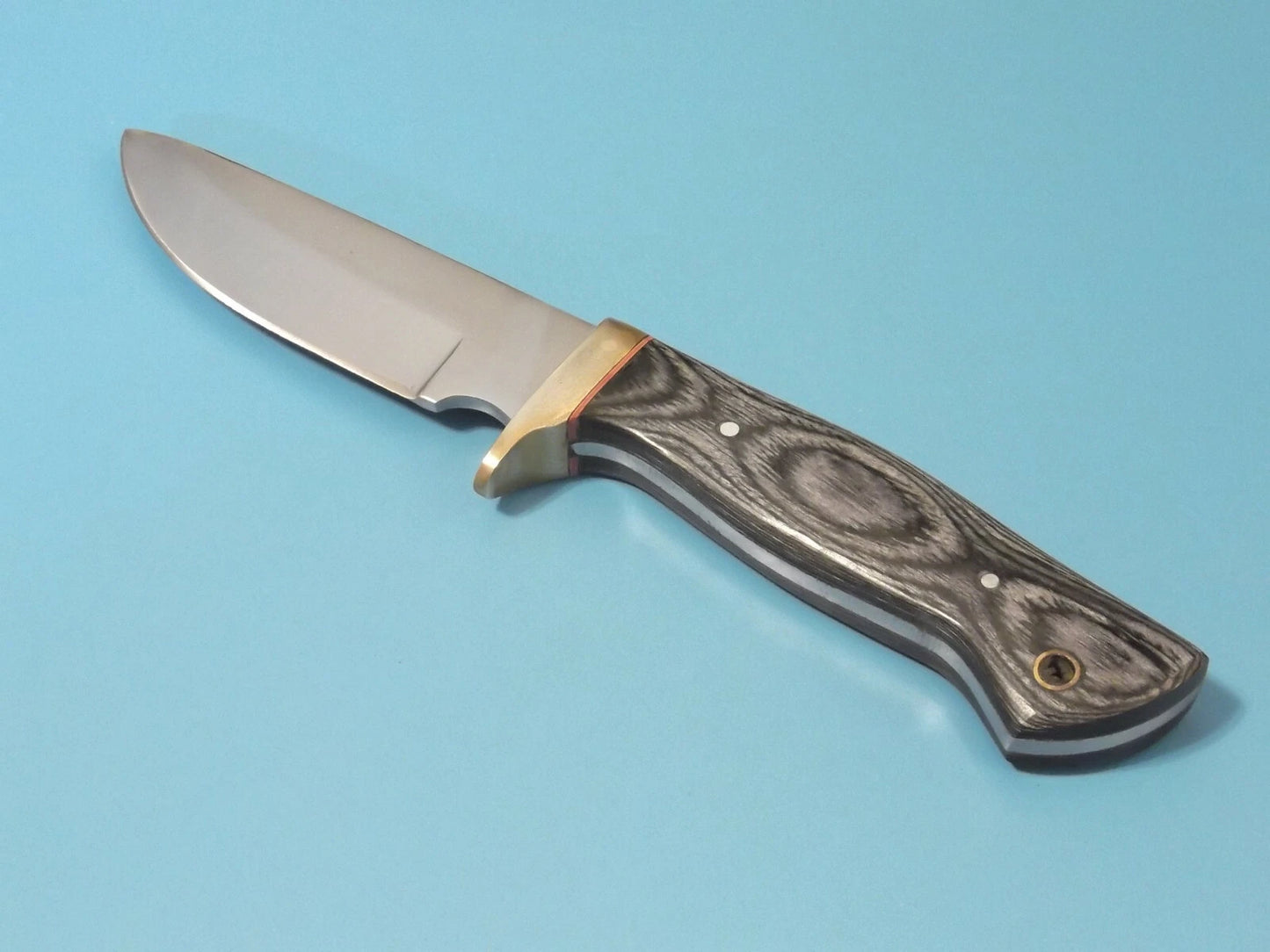 Pakistan 3361BK Black Pakkawood Hunter Drop Point
