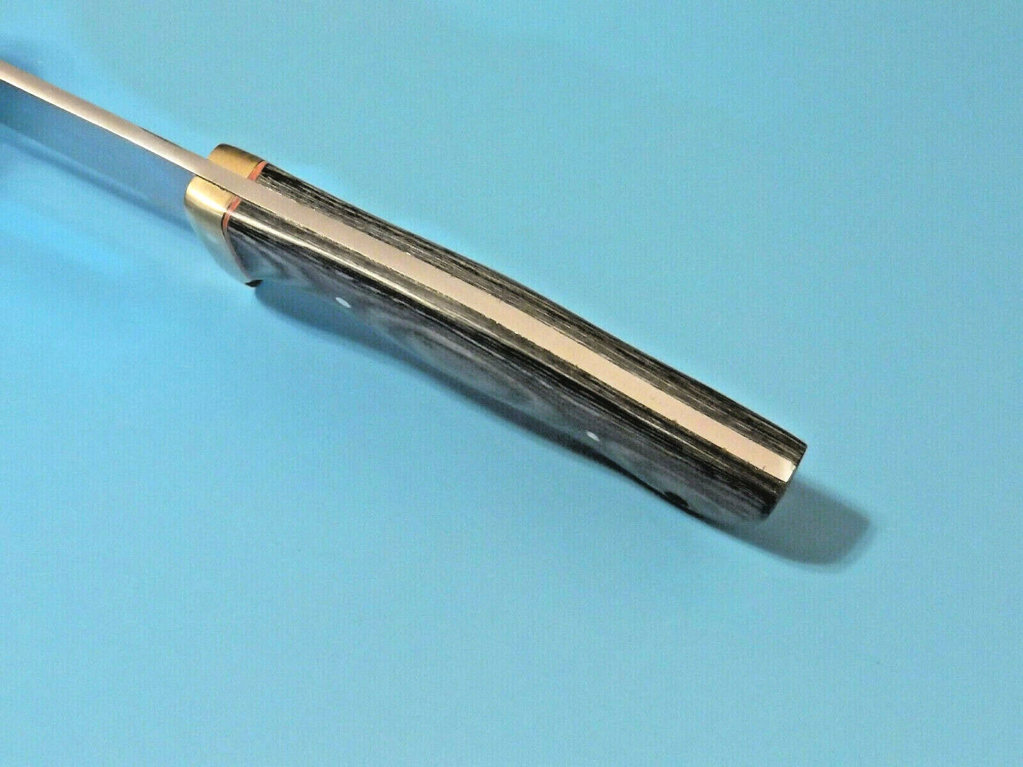 Pakistan 3361BK Black Pakkawood Hunter Drop Point
