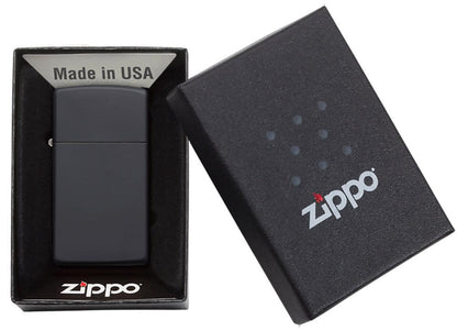 Slim® Black Matte Lighter – Zippo USA