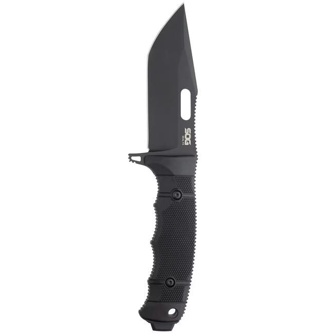 SOG 17210257 Seal FX Tanto Black Fixed Blade Knife Black Handles
