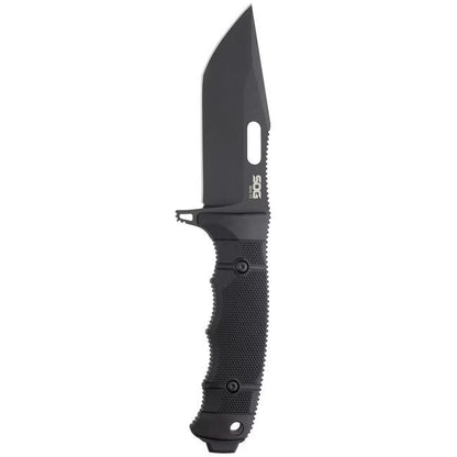 SOG 17210257 Seal FX Tanto Black Fixed Blade Knife Black Handles

