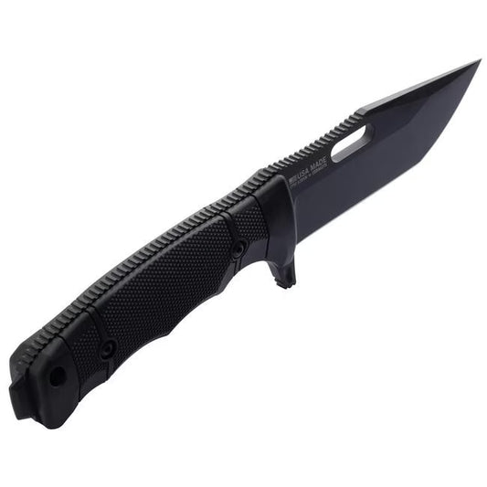 SOG 17210257 Seal FX Tanto Black Fixed Blade Knife Black Handles
