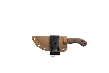 TOPS Tom Brown Tracker T-4 survival knife, tan TBT04TAN

