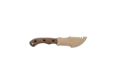 TOPS Tom Brown Tracker T-4 survival knife, tan TBT04TAN
