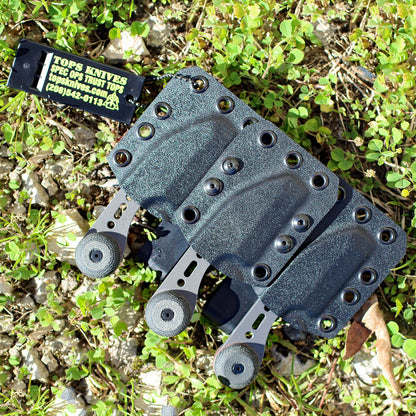 TOPS 3 Bros Combo Pack- Blk Micarta (2" 1095)
