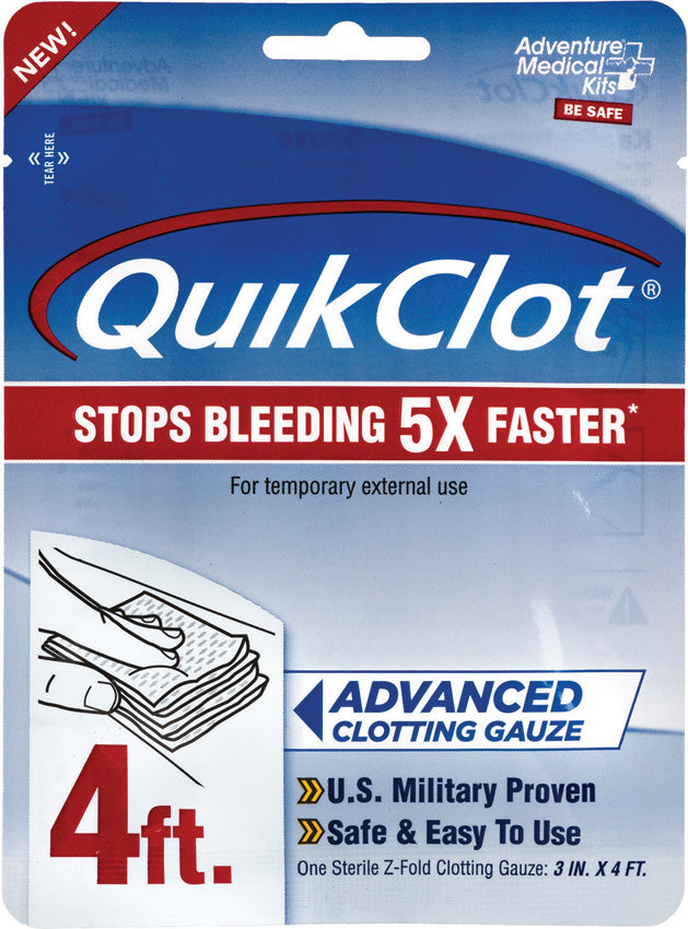 Adventure Medical QuikClot Gauze 3x48 5020-0026