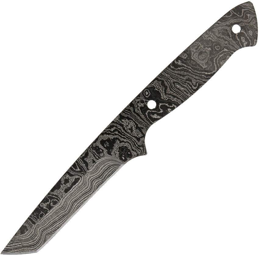 Alabama Damascus Steel Damascus Knife Blade ADS087 DKG
