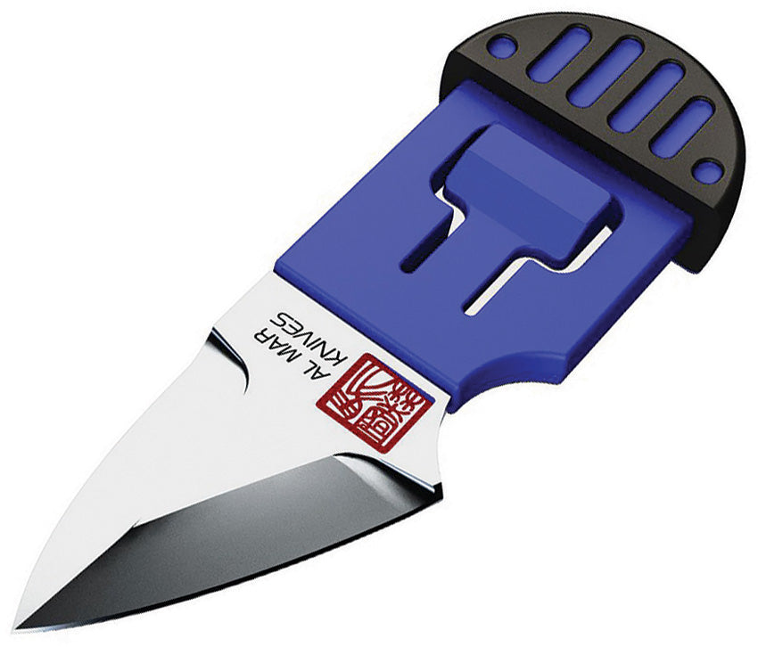Al Mar Stinger Keyring Knife Blue AMK1001BKBL