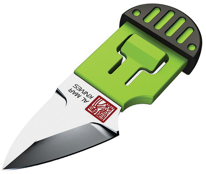 Al Mar Stinger Keyring Knife Green AMK1001BKG