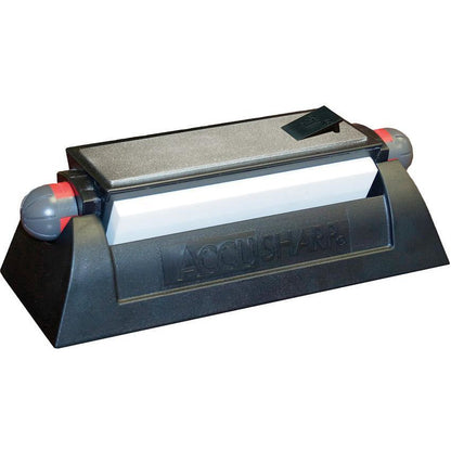 AccuSharp 025C Tri-Stone Sharpening System with Rubber Grip Base
