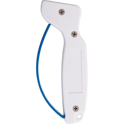 AccuSharp 1D Sharpener with Multi-Language Packaging & White Handles
