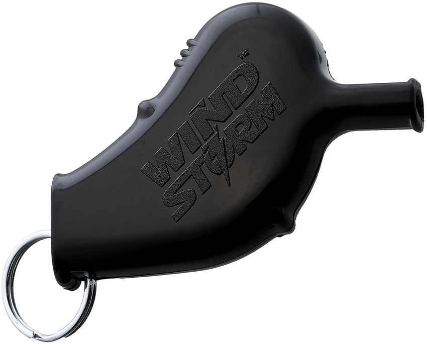 All Weather Safety Whistle Windstorm Safety Whistle Blk 201LANBK