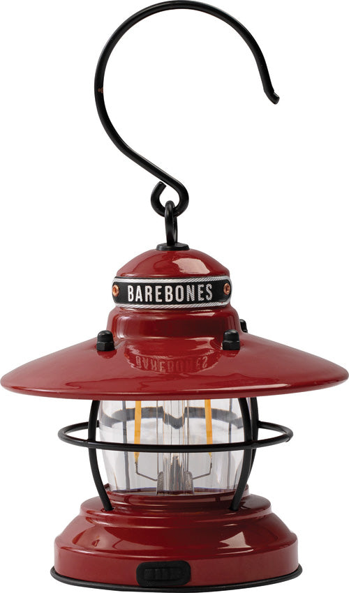 Barebones Living Edison Mini Lantern Red LIV-274