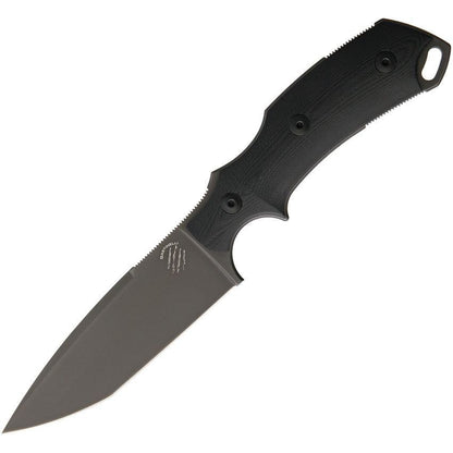 Bastinelli S04V2S R.E.D. V2 Fixed Blade Knife with Black G10 Handle
