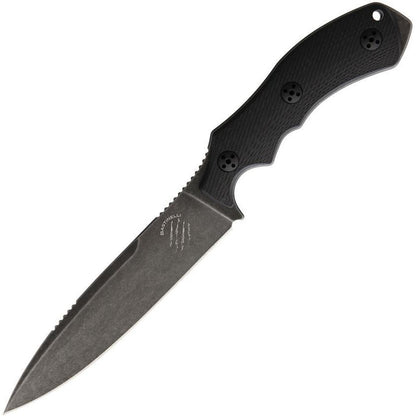 Bastinelli RLD Raptor Dark Stonewash Fixed Blade Knife
