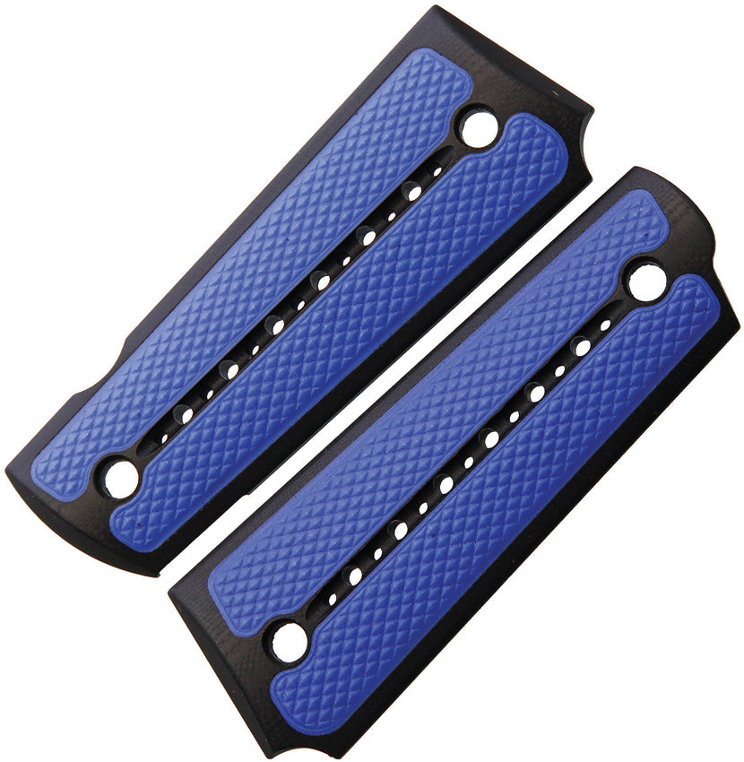 Begg Knives Hammer Armory 1911 Grips Blue 1911 BLACK /BLUE