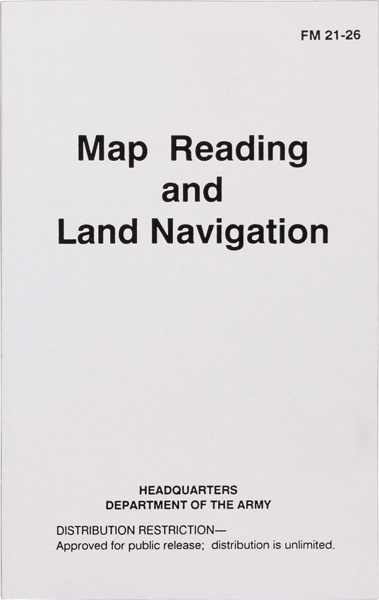 Books Map Reading & Land Navigation BK152