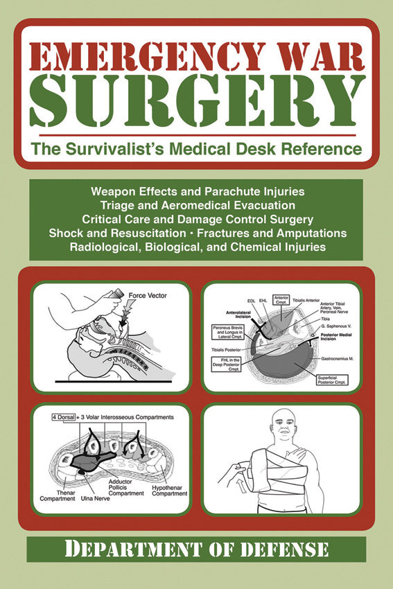 Books Emergency War Surgery 978-1-61608-390-8